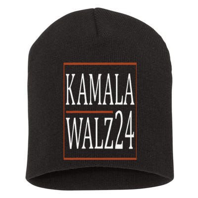 Harris Waltz 2024  Kamala Harris Tim Waltz 2024 Short Acrylic Beanie