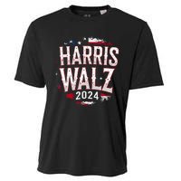 Harris Walz 2024 Election Kamala Harris Tim Walz President Cooling Performance Crew T-Shirt