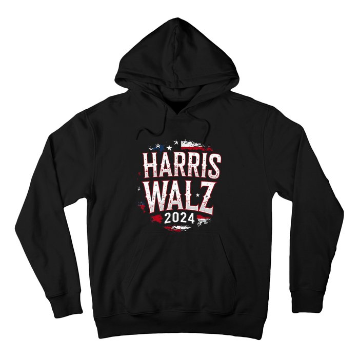 Harris Walz 2024 Election Kamala Harris Tim Walz President Hoodie