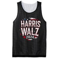 Harris Walz 2024 Election Kamala Harris Tim Walz President Mesh Reversible Basketball Jersey Tank