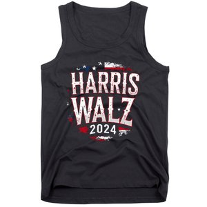 Harris Walz 2024 Election Kamala Harris Tim Walz President Tank Top