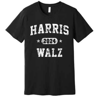 Harris Waltz 2024 Walz Vintage Team Premium T-Shirt