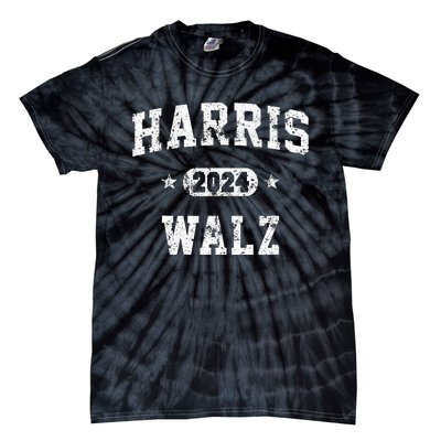 Harris Waltz 2024 Walz Vintage Team Tie-Dye T-Shirt