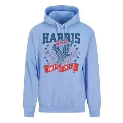 Harris Walz 2024 Election President Kamala Harris Tim Waltz Unisex Surf Hoodie