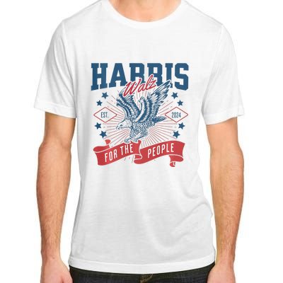 Harris Walz 2024 Election President Kamala Harris Tim Waltz Adult ChromaSoft Performance T-Shirt