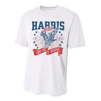 Harris Walz 2024 Election President Kamala Harris Tim Waltz Performance Sprint T-Shirt