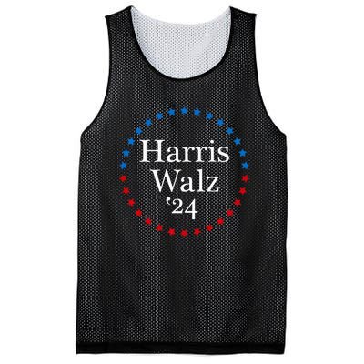 Harris Walz 2024 For President Patriotic Kamala Waltz 2024 Mesh Reversible Basketball Jersey Tank