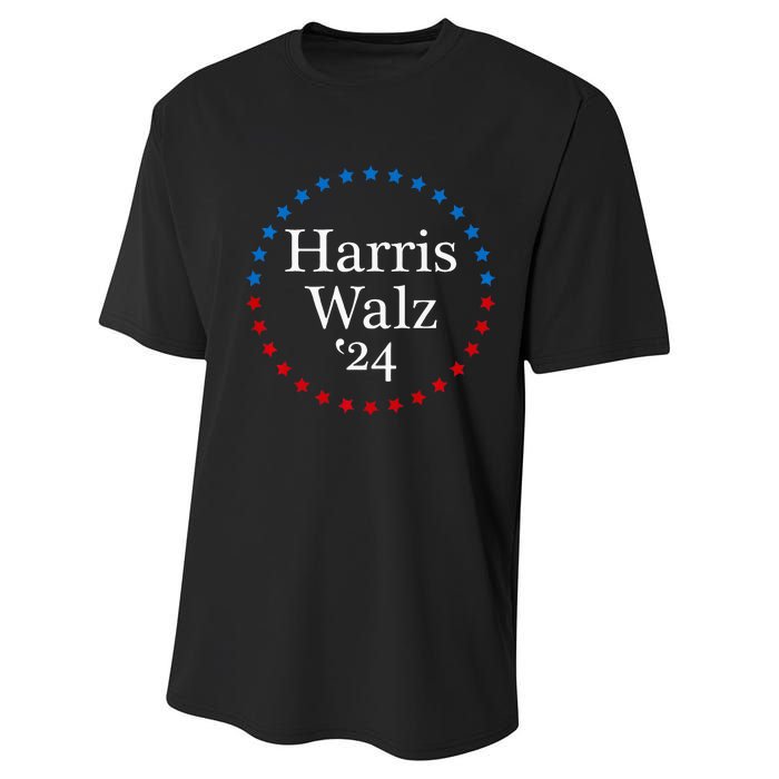 Harris Walz 2024 For President Patriotic Kamala Waltz 2024 Performance Sprint T-Shirt