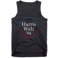 Harris Walz 2024 For President Patriotic Kamala Waltz 2024 Tank Top