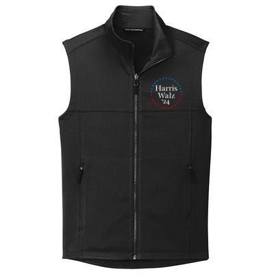 Harris Walz 2024 For President Patriotic Kamala Waltz 2024 Collective Smooth Fleece Vest