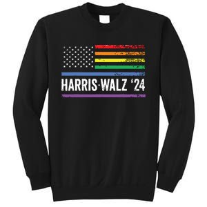 Harris Walz 2024 Election Kamala Tim Waltz American Lgbt Sweatshirt