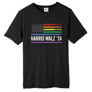 Harris Walz 2024 Election Kamala Tim Waltz American Lgbt Tall Fusion ChromaSoft Performance T-Shirt