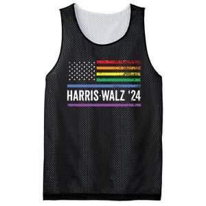 Harris Walz 2024 Election Kamala Tim Waltz American Lgbt Mesh Reversible Basketball Jersey Tank