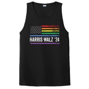 Harris Walz 2024 Election Kamala Tim Waltz American Lgbt PosiCharge Competitor Tank