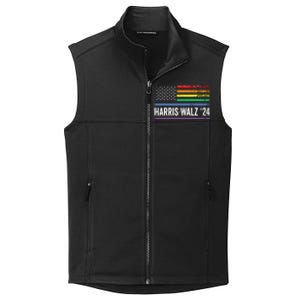 Harris Walz 2024 Election Kamala Tim Waltz American Lgbt Collective Smooth Fleece Vest