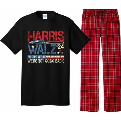 Harris Walz 2024 Kamala Harris 2024 Tim Walz 2024 Usa Flag Pajama Set