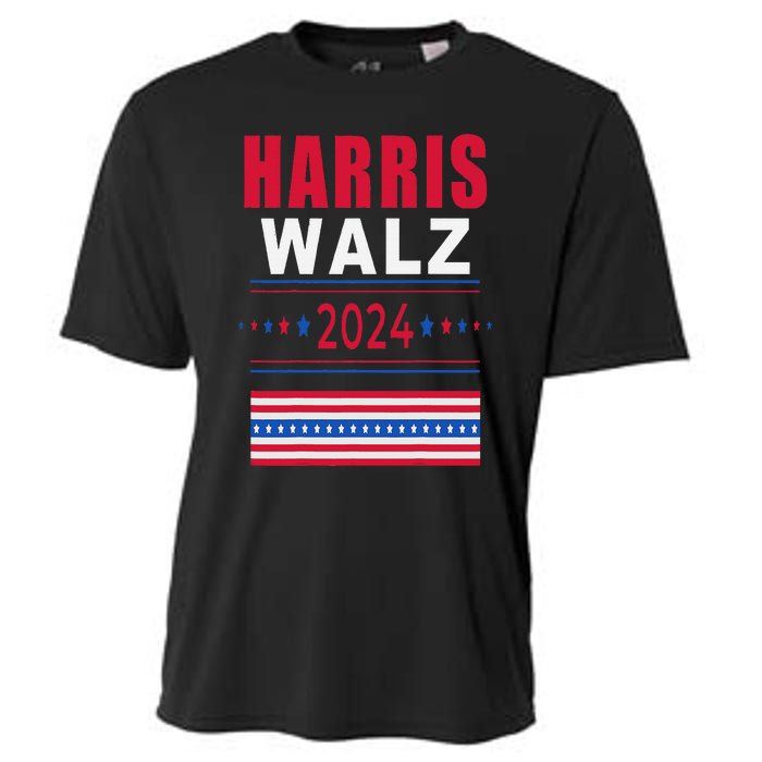 Harris Walz 2024 Kamala And Tim President Campaign Cooling Performance Crew T-Shirt