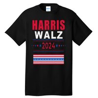 Harris Walz 2024 Kamala And Tim President Campaign Tall T-Shirt