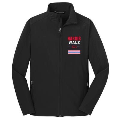 Harris Walz 2024 Kamala And Tim President Campaign Core Soft Shell Jacket