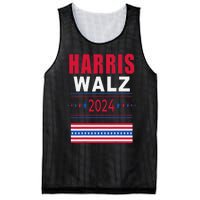 Harris Walz 2024 Kamala And Tim President Campaign Mesh Reversible Basketball Jersey Tank