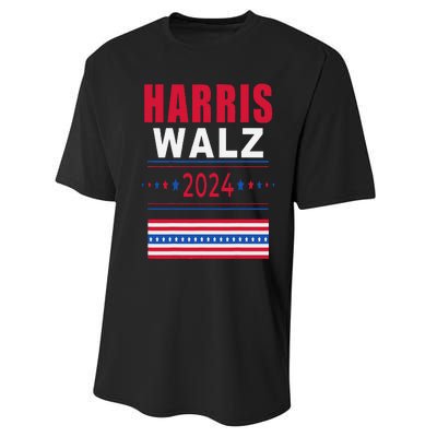 Harris Walz 2024 Kamala And Tim President Campaign Performance Sprint T-Shirt