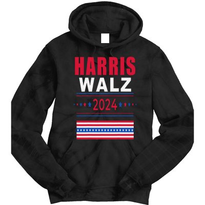 Harris Walz 2024 Kamala And Tim President Campaign Tie Dye Hoodie