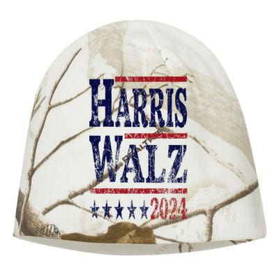 Harris Waltz 2024 Election Kamala Harris Tim Waltz 2024 Kati - Camo Knit Beanie