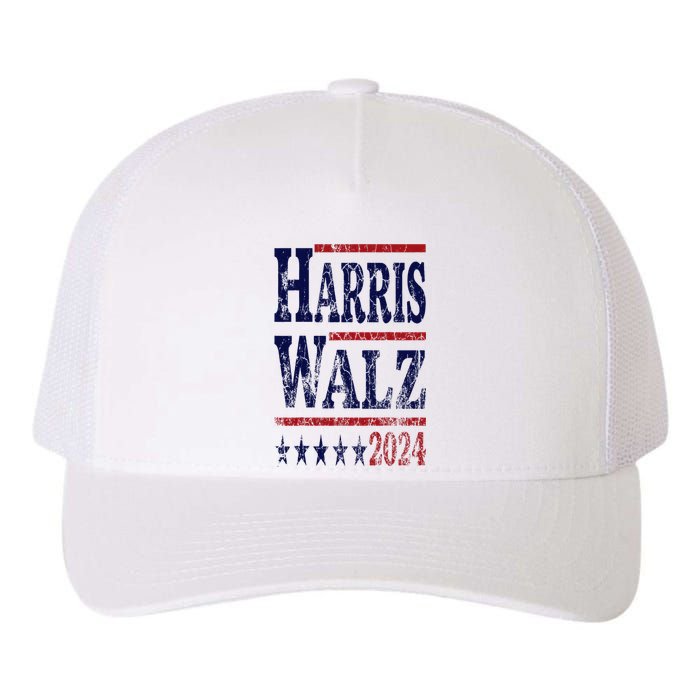 Harris Waltz 2024 Election Kamala Harris Tim Waltz 2024 Yupoong Adult 5-Panel Trucker Hat