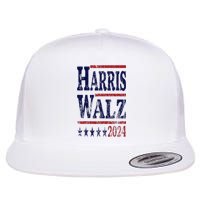 Harris Waltz 2024 Election Kamala Harris Tim Waltz 2024 Flat Bill Trucker Hat