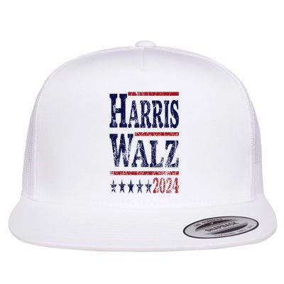 Harris Waltz 2024 Election Kamala Harris Tim Waltz 2024 Flat Bill Trucker Hat