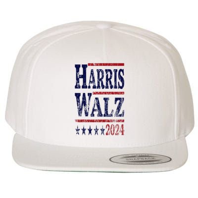 Harris Waltz 2024 Election Kamala Harris Tim Waltz 2024 Wool Snapback Cap