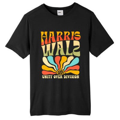 Harris Waltz 2024 Unity Over Division Boho Aesthetic Tall Fusion ChromaSoft Performance T-Shirt