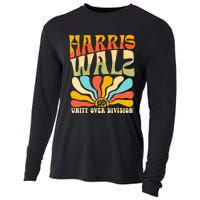 Harris Waltz 2024 Unity Over Division Boho Aesthetic Cooling Performance Long Sleeve Crew