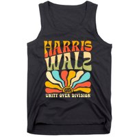 Harris Waltz 2024 Unity Over Division Boho Aesthetic Tank Top