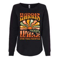 Harris Walz 2024 Election President Kamala Harris Tim Waltz Womens California Wash Sweatshirt