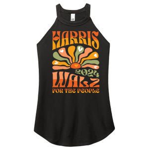 Harris Walz 2024 Election President Kamala Harris Tim Waltz Women's Perfect Tri Rocker Tank