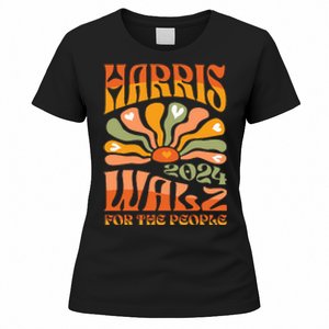 Harris Walz 2024 Election President Kamala Harris Tim Waltz Women's T-Shirt