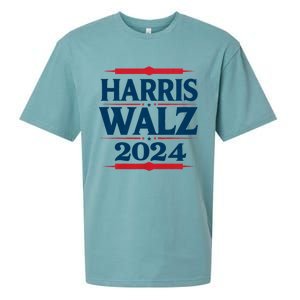 Harris Walz 2024 Election Kamala Harris Tim Walz Waltz Sueded Cloud Jersey T-Shirt