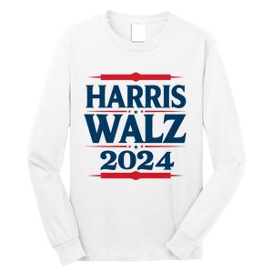 Harris Walz 2024 Election Kamala Harris Tim Walz Waltz Long Sleeve Shirt