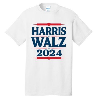 Harris Walz 2024 Election Kamala Harris Tim Walz Waltz Tall T-Shirt