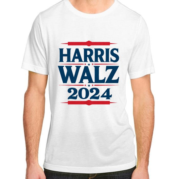 Harris Walz 2024 Election Kamala Harris Tim Walz Waltz Adult ChromaSoft Performance T-Shirt