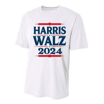 Harris Walz 2024 Election Kamala Harris Tim Walz Waltz Performance Sprint T-Shirt