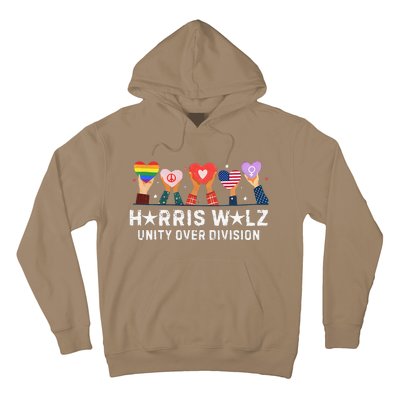 Harris Walz 2024 Unity Over Division Harris Walz 2024 Hoodie