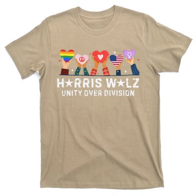 Harris Walz 2024 Unity Over Division Harris Walz 2024 T-Shirt