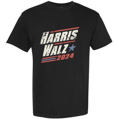 Harris Walz 2024 Vintage Style Garment-Dyed Heavyweight T-Shirt