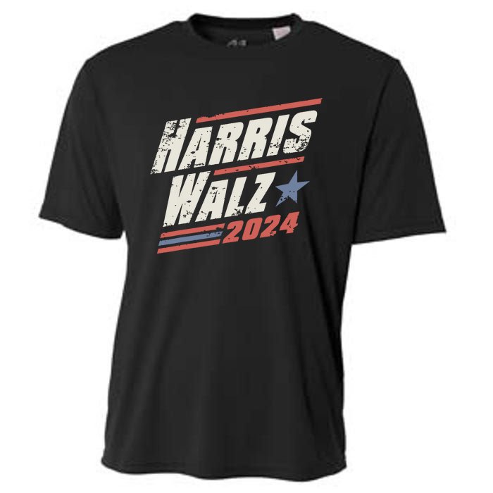 Harris Walz 2024 Vintage Style Cooling Performance Crew T-Shirt