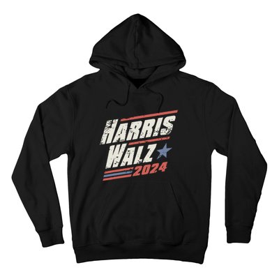 Harris Walz 2024 Vintage Style Hoodie