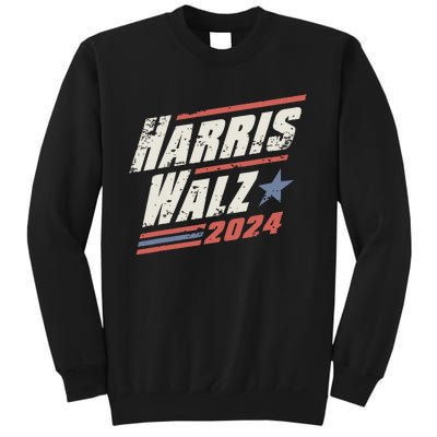 Harris Walz 2024 Vintage Style Sweatshirt