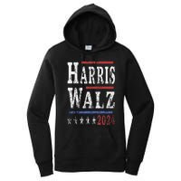 Harris Walz 2024 Election Kamala Harris Tim Waltz 2024 Women's Pullover Hoodie