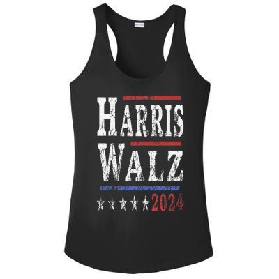 Harris Walz 2024 Election Kamala Harris Tim Waltz 2024 Ladies PosiCharge Competitor Racerback Tank